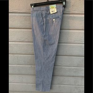 Class Club Blue And White Check Pants 12
